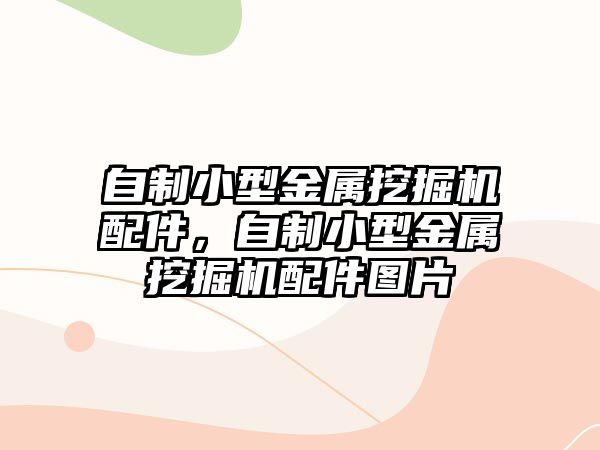 自制小型金屬挖掘機配件，自制小型金屬挖掘機配件圖片