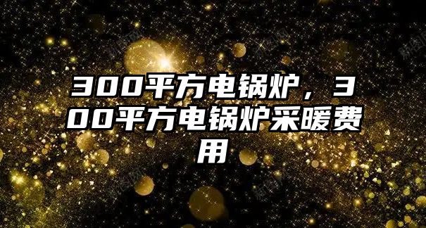 300平方電鍋爐，300平方電鍋爐采暖費用