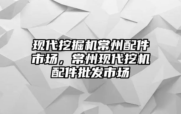 現(xiàn)代挖掘機常州配件市場，常州現(xiàn)代挖機配件批發(fā)市場