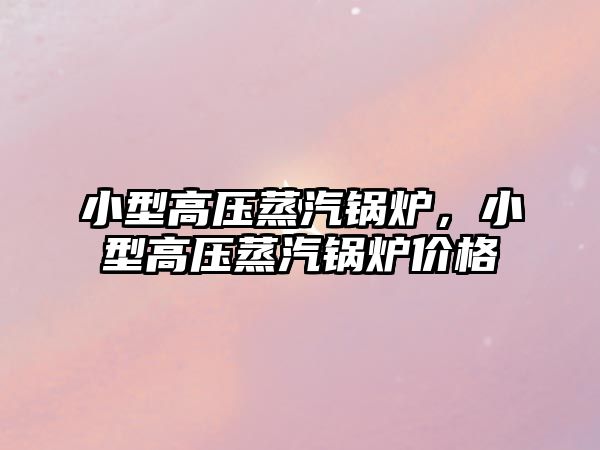 小型高壓蒸汽鍋爐，小型高壓蒸汽鍋爐價格