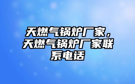 天燃氣鍋爐廠家，天燃氣鍋爐廠家聯(lián)系電話