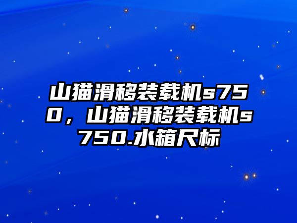 山貓滑移裝載機(jī)s750，山貓滑移裝載機(jī)s750.水箱尺標(biāo)