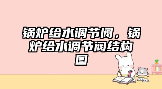 鍋爐給水調(diào)節(jié)閥，鍋爐給水調(diào)節(jié)閥結(jié)構(gòu)圖