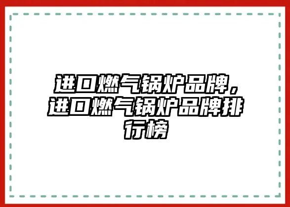 進(jìn)口燃?xì)忮仩t品牌，進(jìn)口燃?xì)忮仩t品牌排行榜