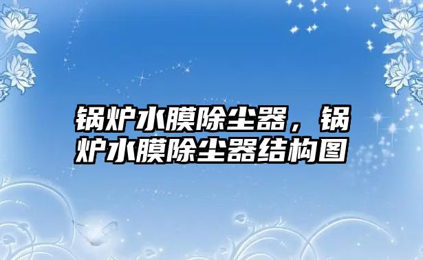 鍋爐水膜除塵器，鍋爐水膜除塵器結(jié)構(gòu)圖