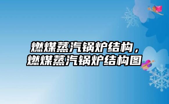 燃煤蒸汽鍋爐結(jié)構(gòu)，燃煤蒸汽鍋爐結(jié)構(gòu)圖