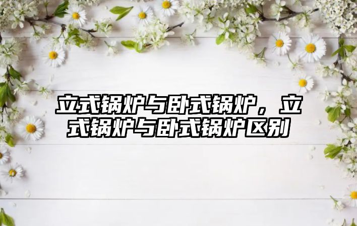 立式鍋爐與臥式鍋爐，立式鍋爐與臥式鍋爐區(qū)別