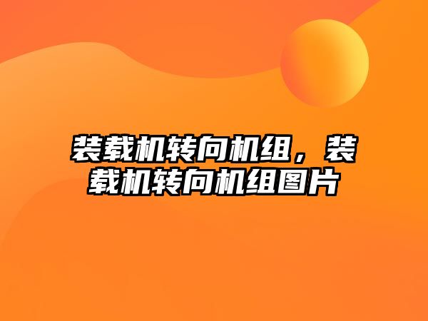 裝載機轉(zhuǎn)向機組，裝載機轉(zhuǎn)向機組圖片