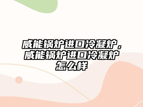 威能鍋爐進(jìn)口冷凝爐，威能鍋爐進(jìn)口冷凝爐怎么樣