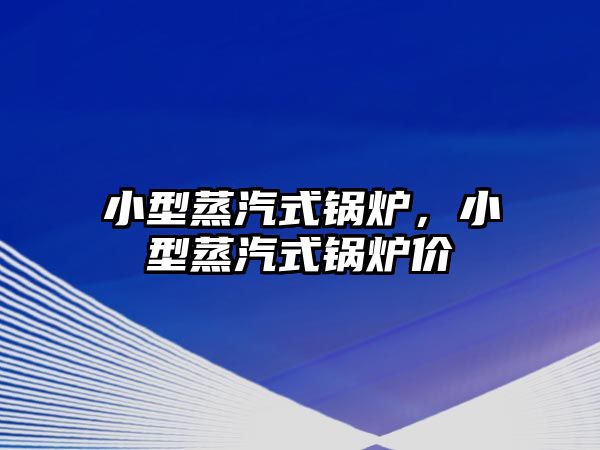 小型蒸汽式鍋爐，小型蒸汽式鍋爐價栿