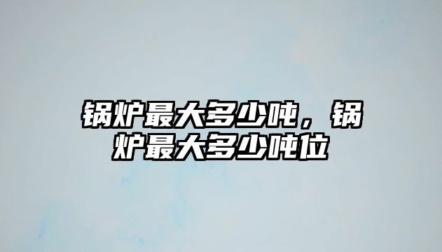 鍋爐最大多少?lài)崳仩t最大多少?lài)嵨?/>	
								</i>
								<p class=