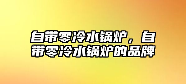 自帶零冷水鍋爐，自帶零冷水鍋爐的品牌