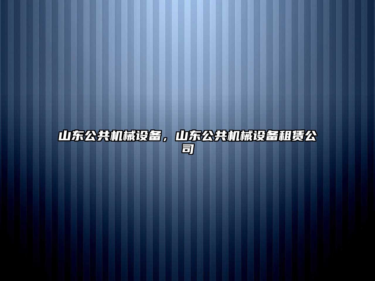 山東公共機(jī)械設(shè)備，山東公共機(jī)械設(shè)備租賃公司