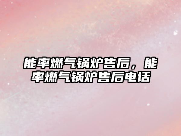 能率燃?xì)忮仩t售后，能率燃?xì)忮仩t售后電話