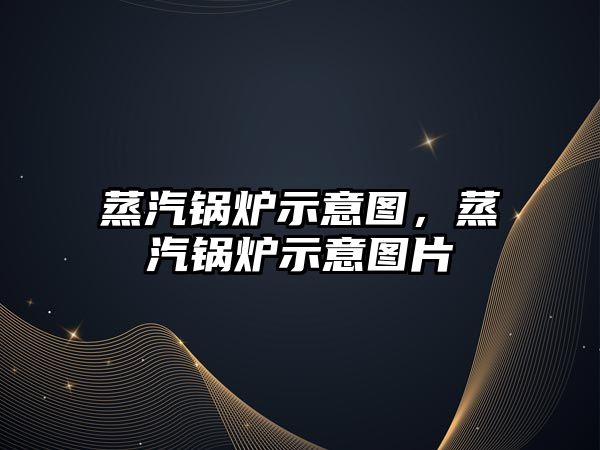 蒸汽鍋爐示意圖，蒸汽鍋爐示意圖片