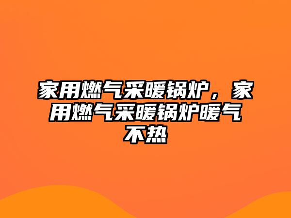 家用燃氣采暖鍋爐，家用燃氣采暖鍋爐暖氣不熱