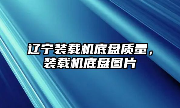 遼寧裝載機(jī)底盤質(zhì)量，裝載機(jī)底盤圖片