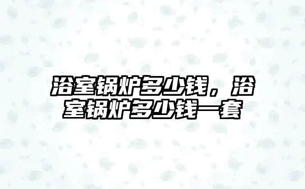 浴室鍋爐多少錢，浴室鍋爐多少錢一套