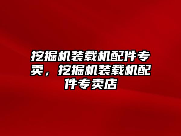 挖掘機(jī)裝載機(jī)配件專賣，挖掘機(jī)裝載機(jī)配件專賣店