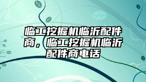 臨工挖掘機臨沂配件商，臨工挖掘機臨沂配件商電話