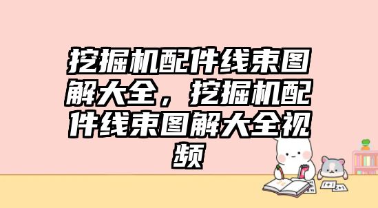 挖掘機配件線束圖解大全，挖掘機配件線束圖解大全視頻