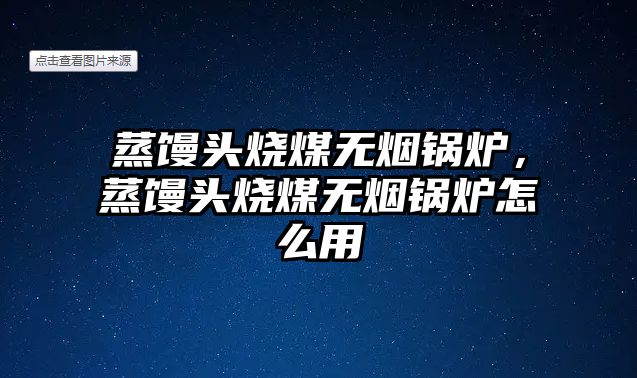 蒸饅頭燒煤無煙鍋爐，蒸饅頭燒煤無煙鍋爐怎么用