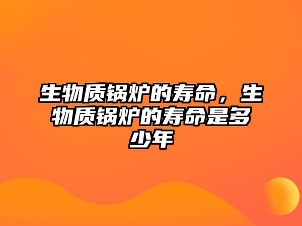 生物質鍋爐的壽命，生物質鍋爐的壽命是多少年