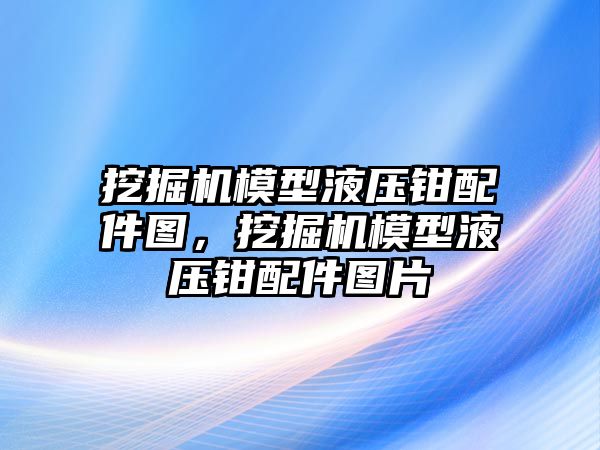 挖掘機模型液壓鉗配件圖，挖掘機模型液壓鉗配件圖片