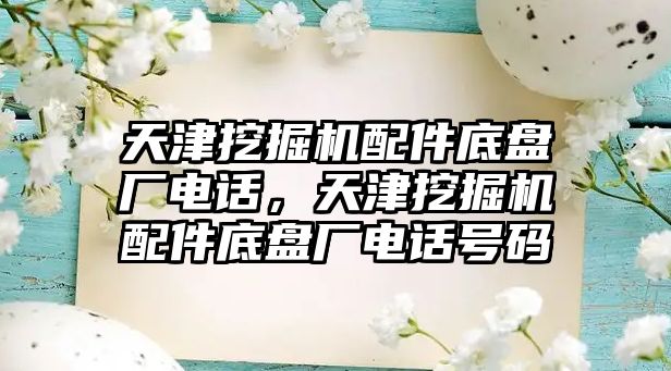 天津挖掘機配件底盤廠電話，天津挖掘機配件底盤廠電話號碼