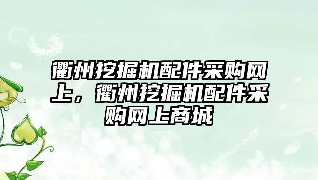 衢州挖掘機配件采購網(wǎng)上，衢州挖掘機配件采購網(wǎng)上商城