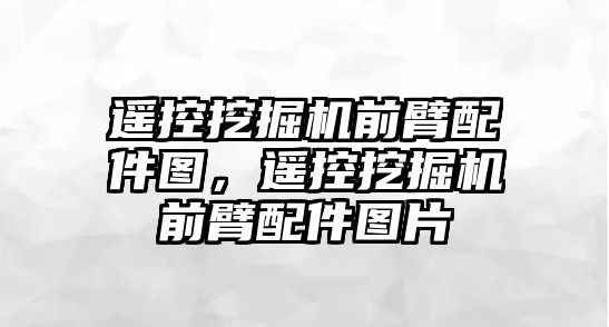 遙控挖掘機前臂配件圖，遙控挖掘機前臂配件圖片