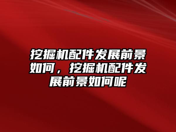 挖掘機(jī)配件發(fā)展前景如何，挖掘機(jī)配件發(fā)展前景如何呢