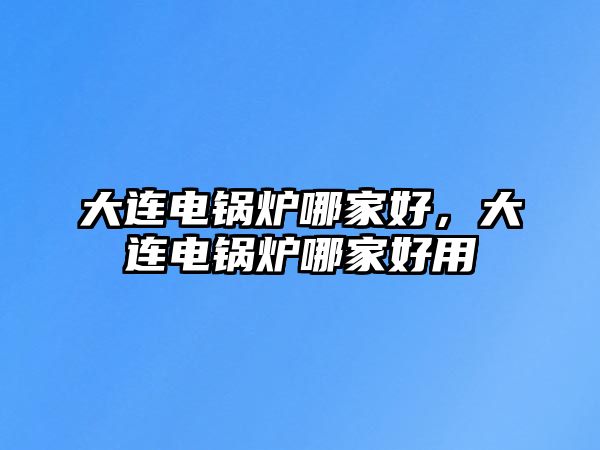 大連電鍋爐哪家好，大連電鍋爐哪家好用