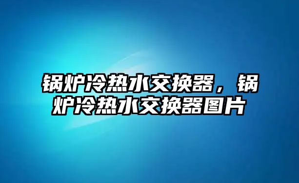 鍋爐冷熱水交換器，鍋爐冷熱水交換器圖片