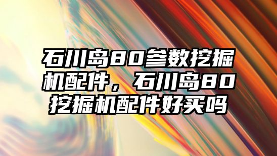 石川島80參數(shù)挖掘機配件，石川島80挖掘機配件好買嗎