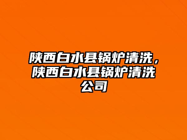 陜西白水縣鍋爐清洗，陜西白水縣鍋爐清洗公司