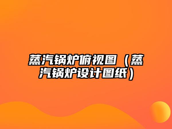 蒸汽鍋爐俯視圖（蒸汽鍋爐設(shè)計圖紙）