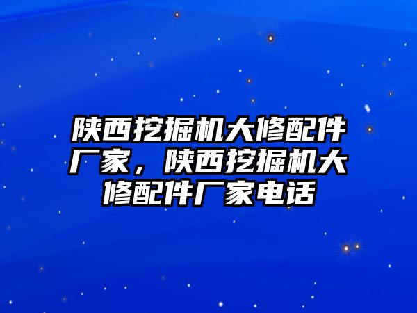 陜西挖掘機(jī)大修配件廠家，陜西挖掘機(jī)大修配件廠家電話