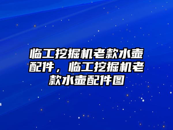 臨工挖掘機老款水壺配件，臨工挖掘機老款水壺配件圖