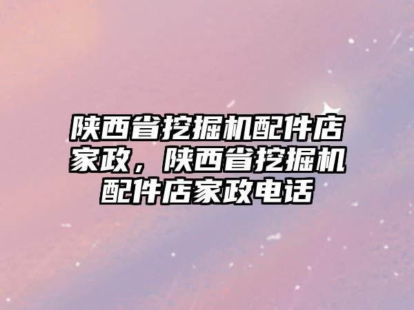 陜西省挖掘機(jī)配件店家政，陜西省挖掘機(jī)配件店家政電話