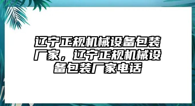 遼寧正規(guī)機(jī)械設(shè)備包裝廠家，遼寧正規(guī)機(jī)械設(shè)備包裝廠家電話