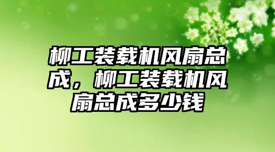 柳工裝載機風扇總成，柳工裝載機風扇總成多少錢