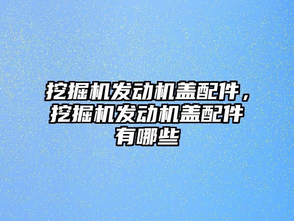 挖掘機發(fā)動機蓋配件，挖掘機發(fā)動機蓋配件有哪些