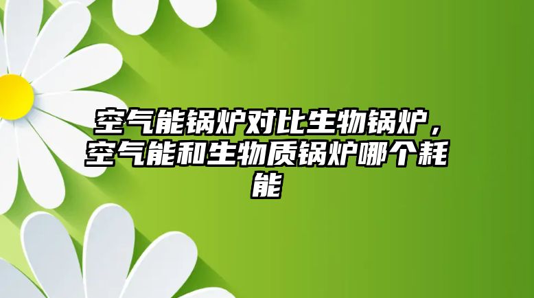 空氣能鍋爐對(duì)比生物鍋爐，空氣能和生物質(zhì)鍋爐哪個(gè)耗能