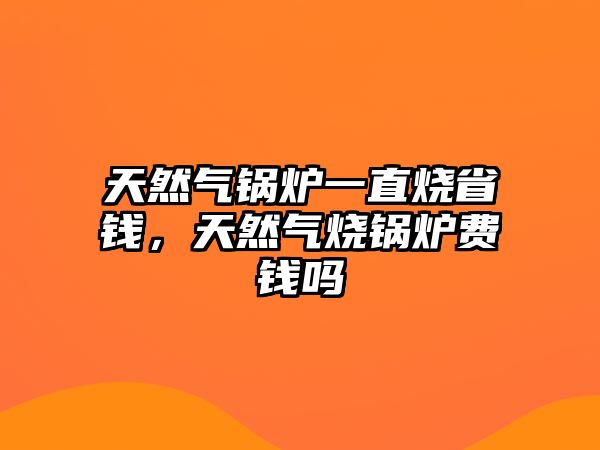 天然氣鍋爐一直燒省錢，天然氣燒鍋爐費錢嗎