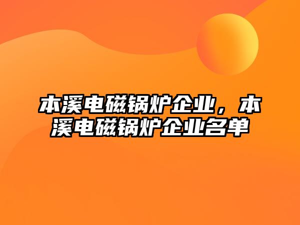 本溪電磁鍋爐企業(yè)，本溪電磁鍋爐企業(yè)名單