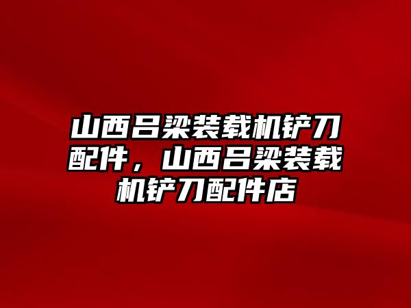 山西呂梁裝載機鏟刀配件，山西呂梁裝載機鏟刀配件店