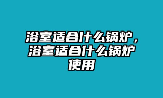 浴室適合什么鍋爐，浴室適合什么鍋爐使用