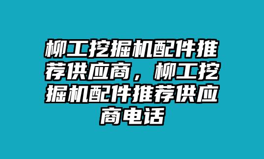 柳工挖掘機(jī)配件推薦供應(yīng)商，柳工挖掘機(jī)配件推薦供應(yīng)商電話