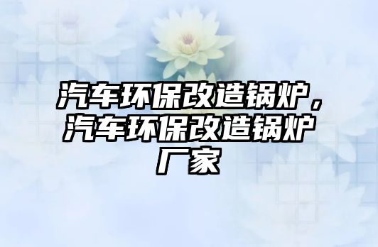 汽車環(huán)保改造鍋爐，汽車環(huán)保改造鍋爐廠家